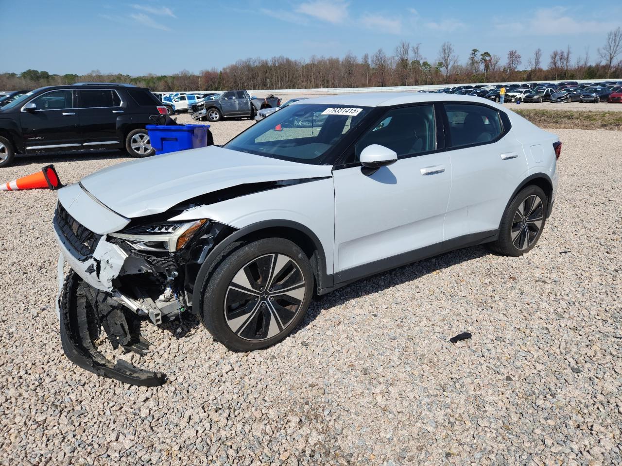 2023 Polestar 2, VIN YSMED3KA7PL146782 — Front end