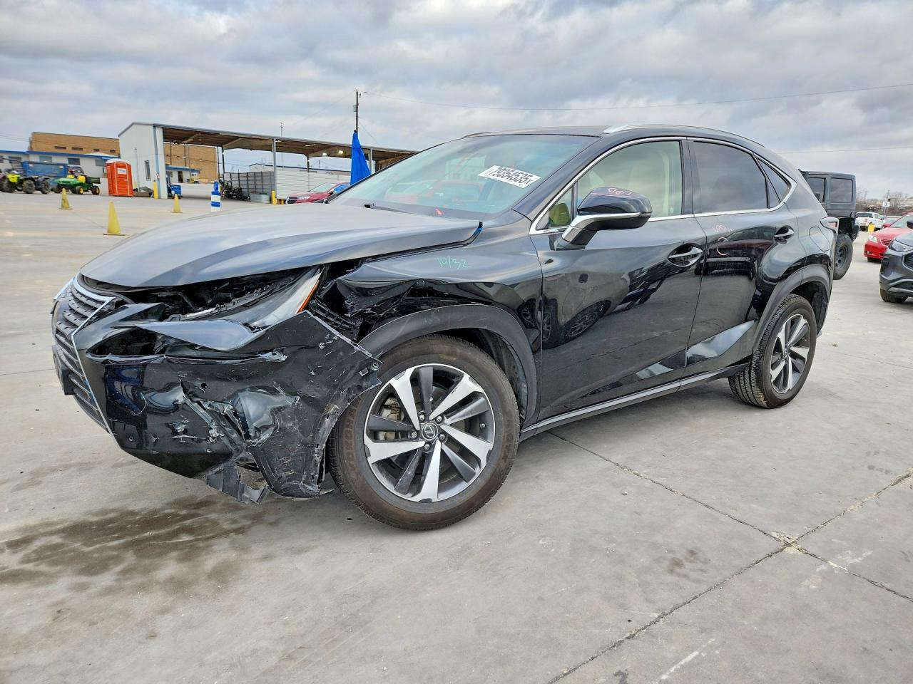 2018 Lexus NX 300, VIN JTJYARBZ1J2086129 — Front end