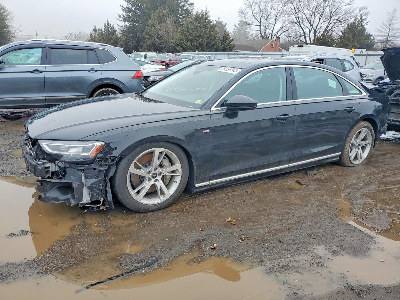 2024 Audi A8, VIN WAULDAF80RN004566 — Rear end