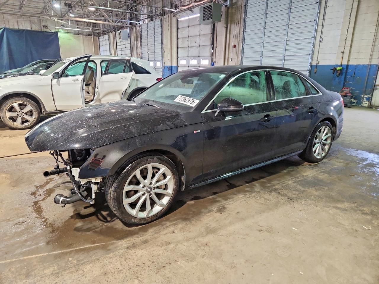 2019 Audi A4 Premium Plus, VIN WAUENAF48KN001603 — Stripped