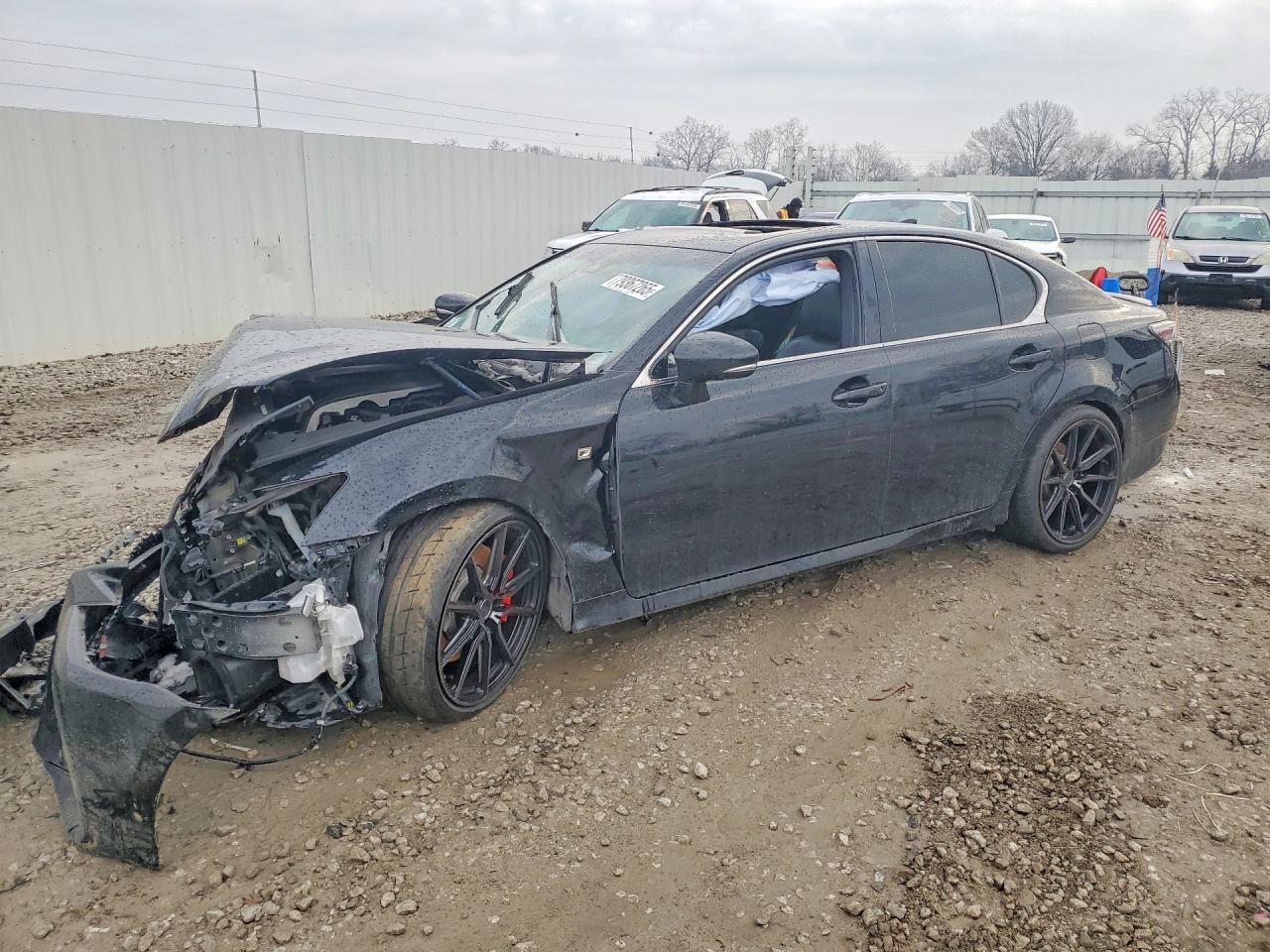 2019 Lexus GS 350 F Sport, VIN JTHBZ1BL6KA018204 — Front end
