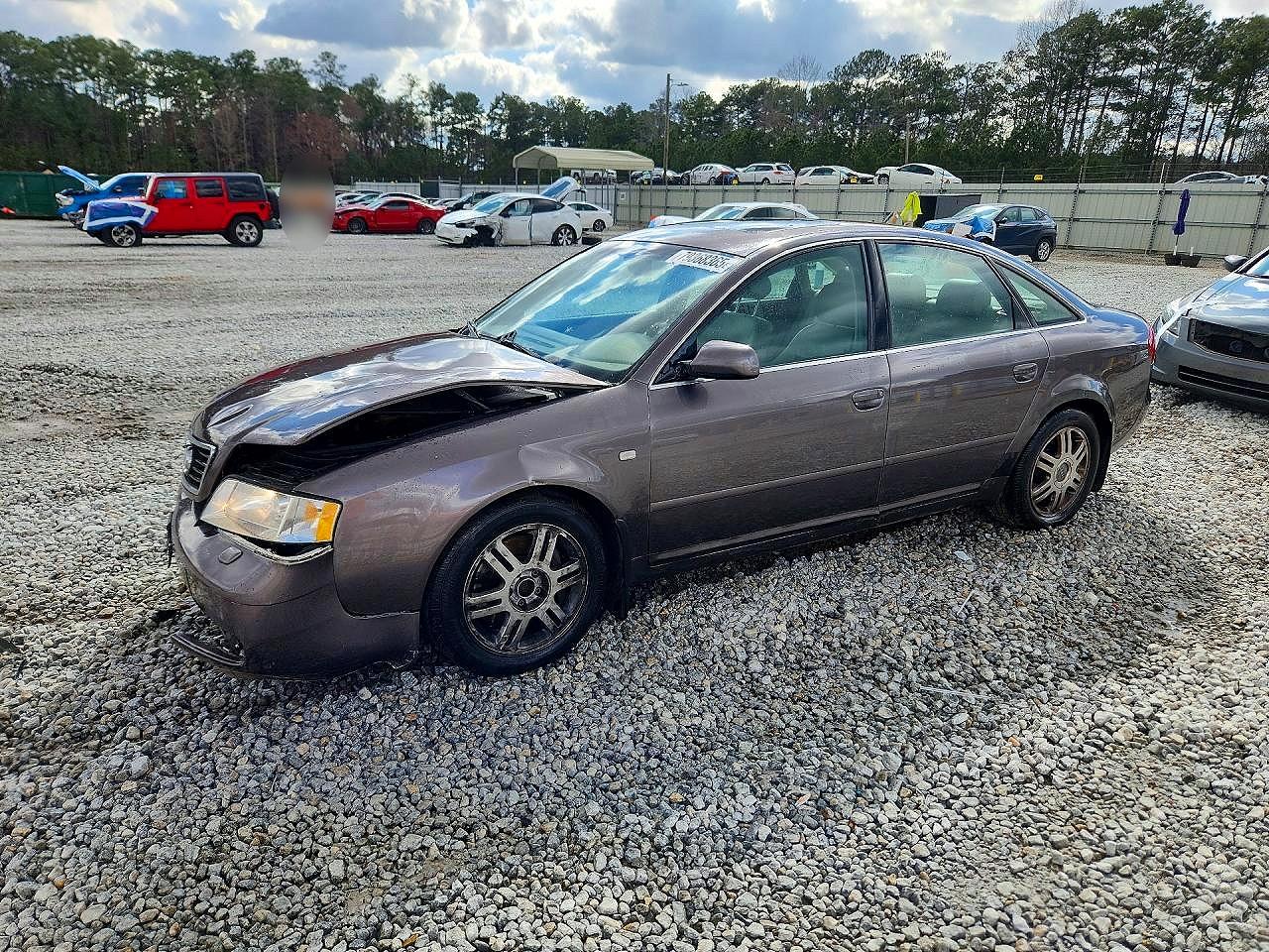 2001 Audi A6, VIN WAUED64B01N035132 — Front end