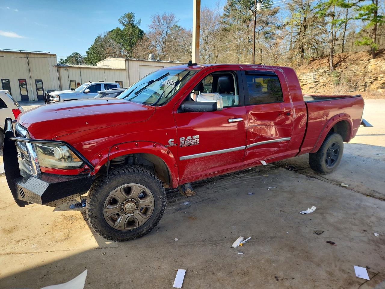 2016 Ram 3500 Laramie, VIN 3C63R3ML8GG137810 — Water / flood