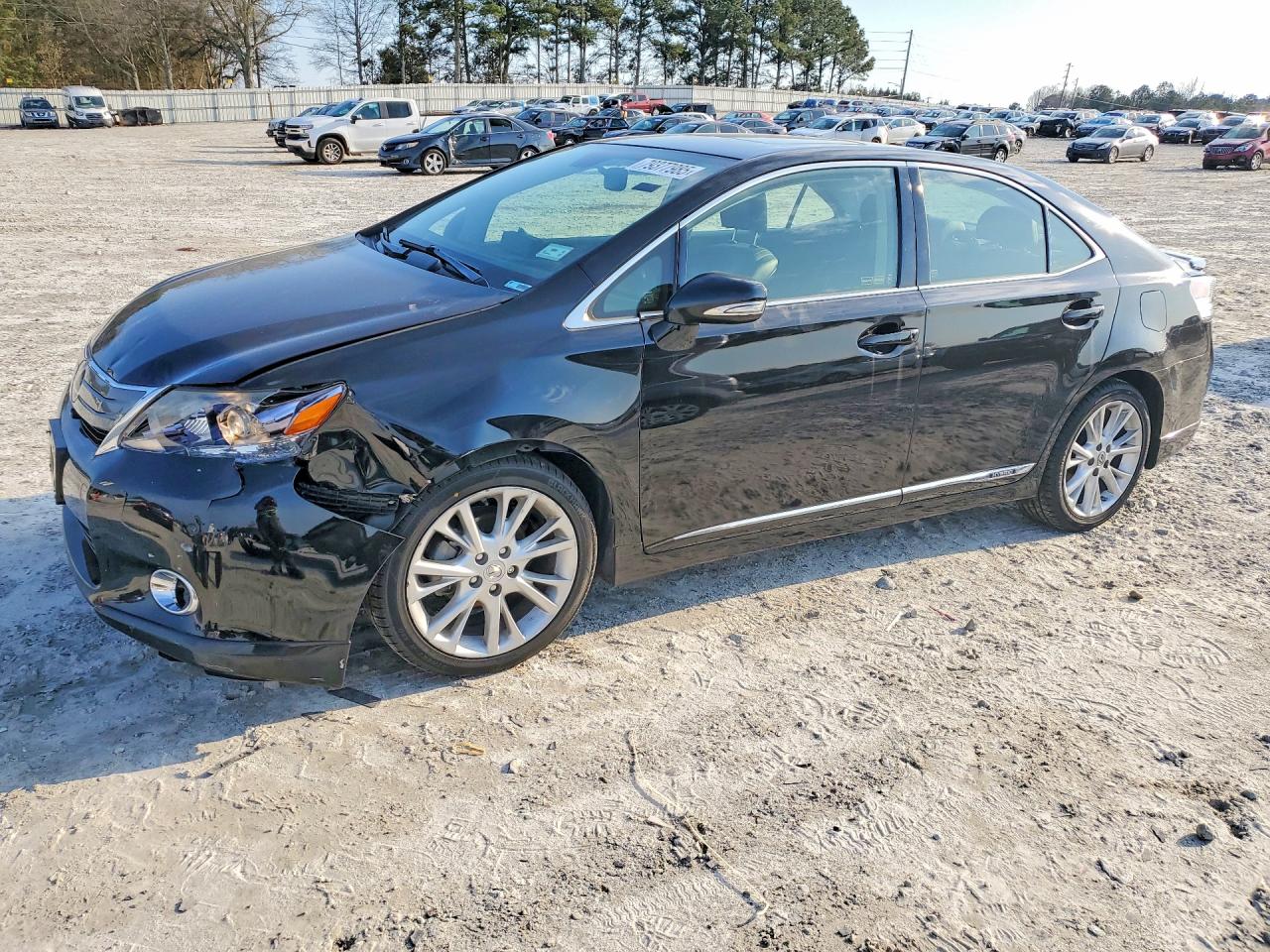 2012 Lexus HS 250h, VIN JTHBB1BA9C2050482 — Front end