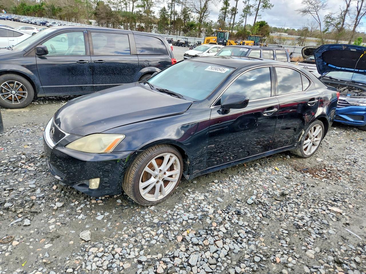 2007 Lexus IS 250, VIN JTHBK262375036445 — Normal wear