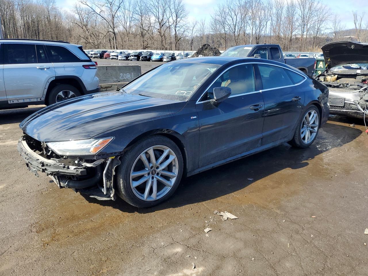 2022 Audi A7, VIN WAUU2BF23NN046154 — Front end