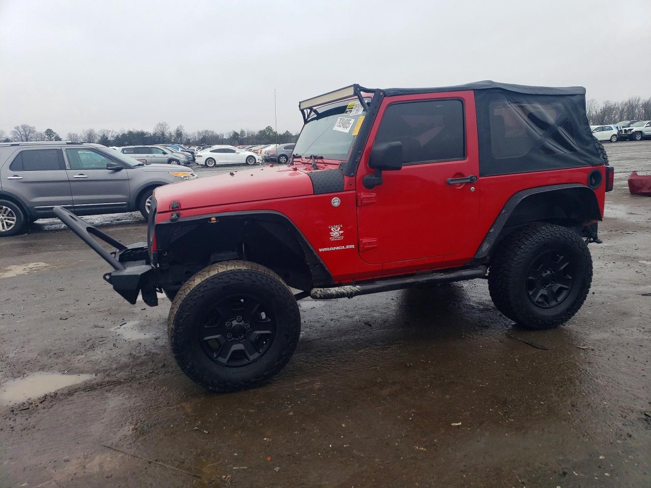 2012 Jeep Wrangler Sport, VIN 1C4AJWAG3CL269595 — Minor dents and scratches