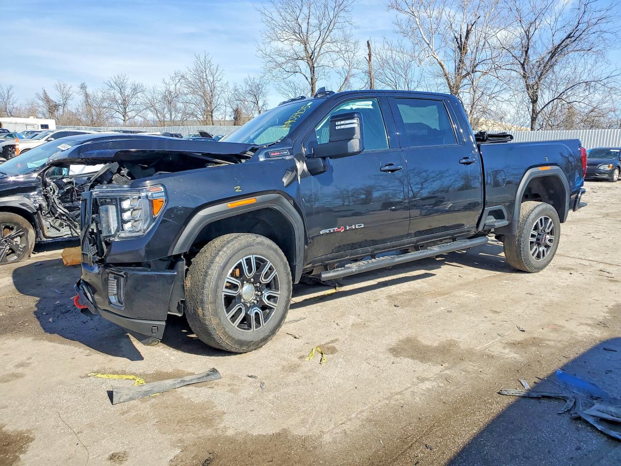 2023 GMC Sierra 2500HD AT4, VIN 1GT49PE73PF126558 — Front end