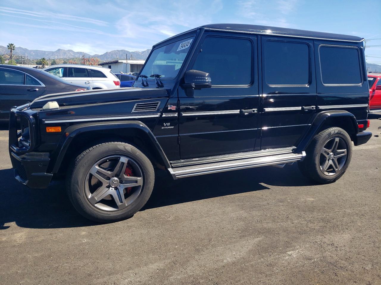 2017 Mercedes-Benz G 63 AMG, VIN WDCYC7DF1HX276993 — Front end