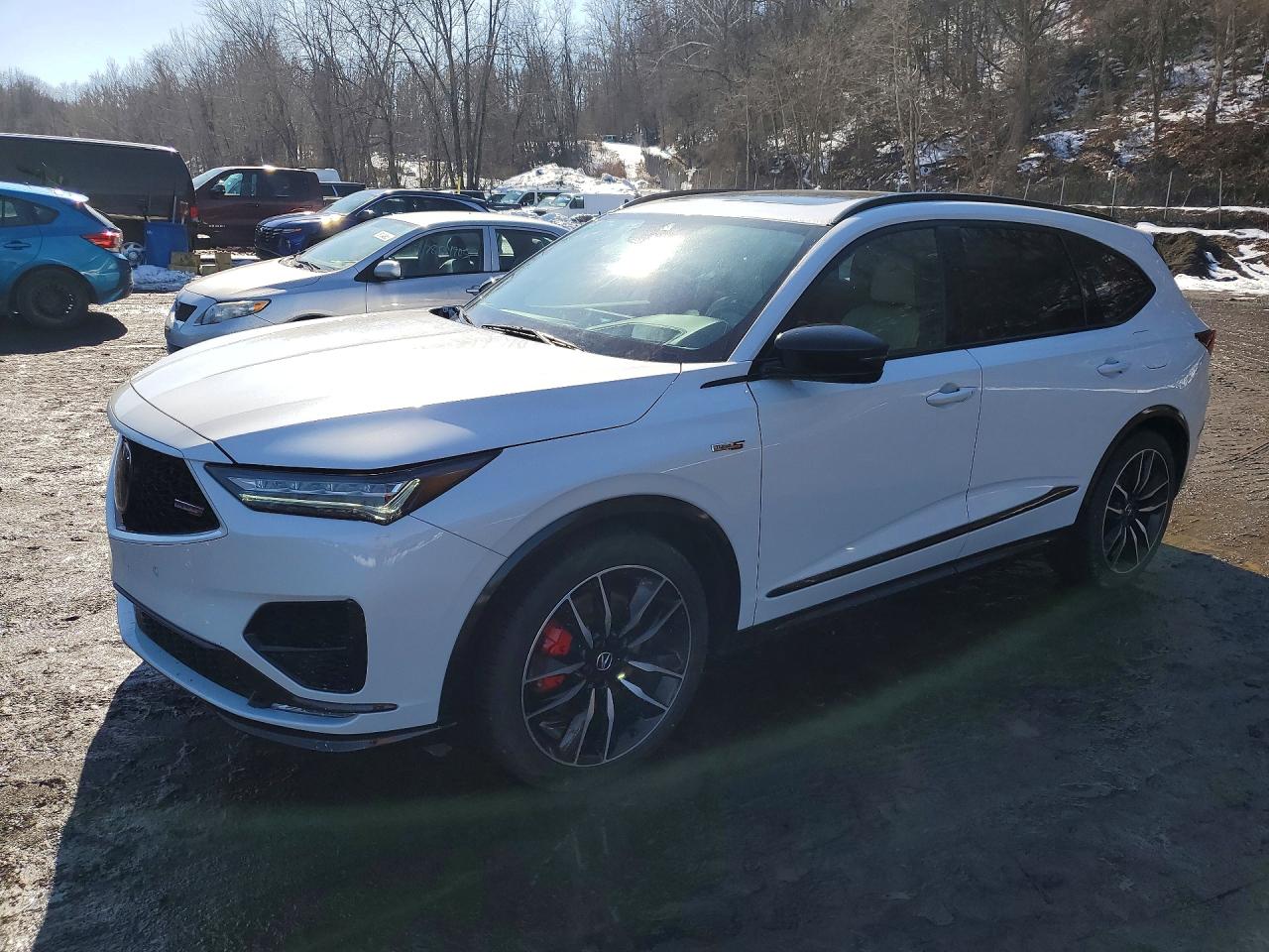 2023 Acura MDX Type S, VIN 5J8YD8H84PL002800 — Missing or altered VIN