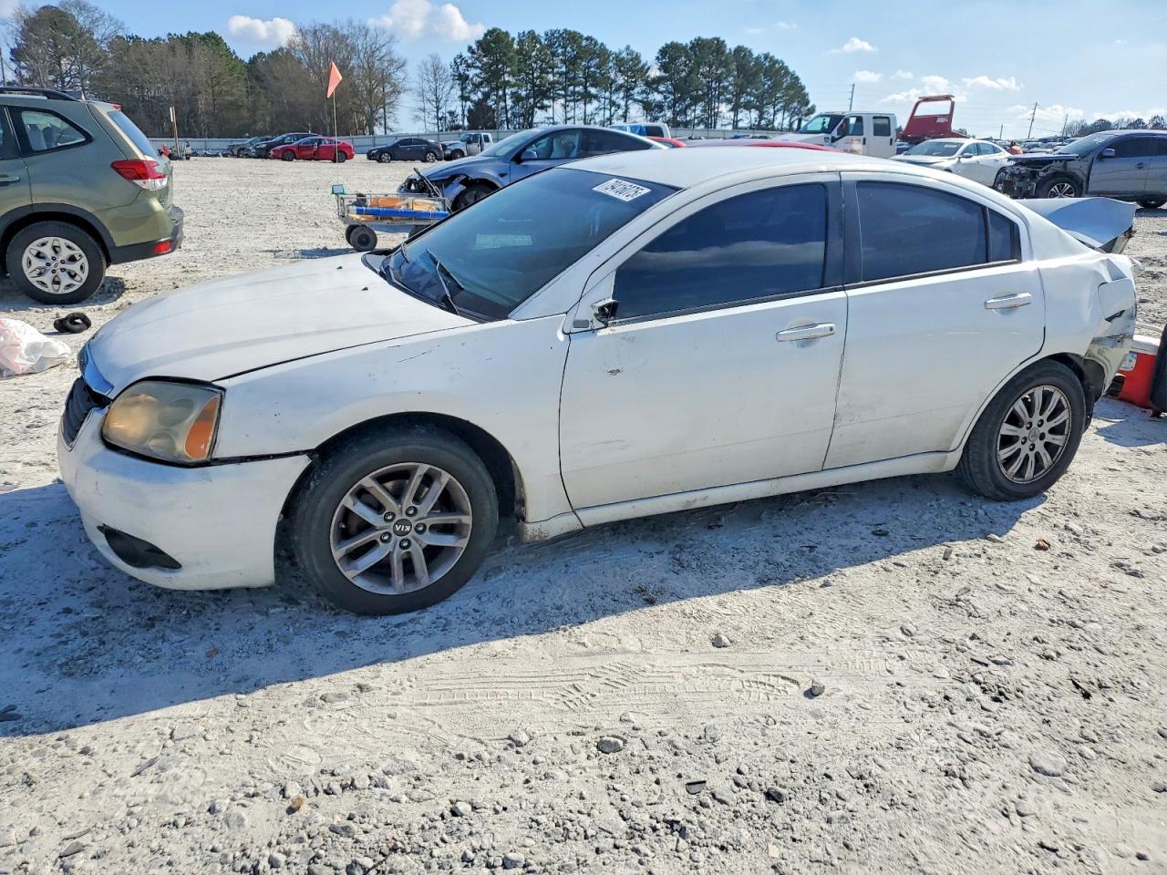 2012 Mitsubishi Galant FE, VIN 4A32B2FF5CE013874 — Rear end