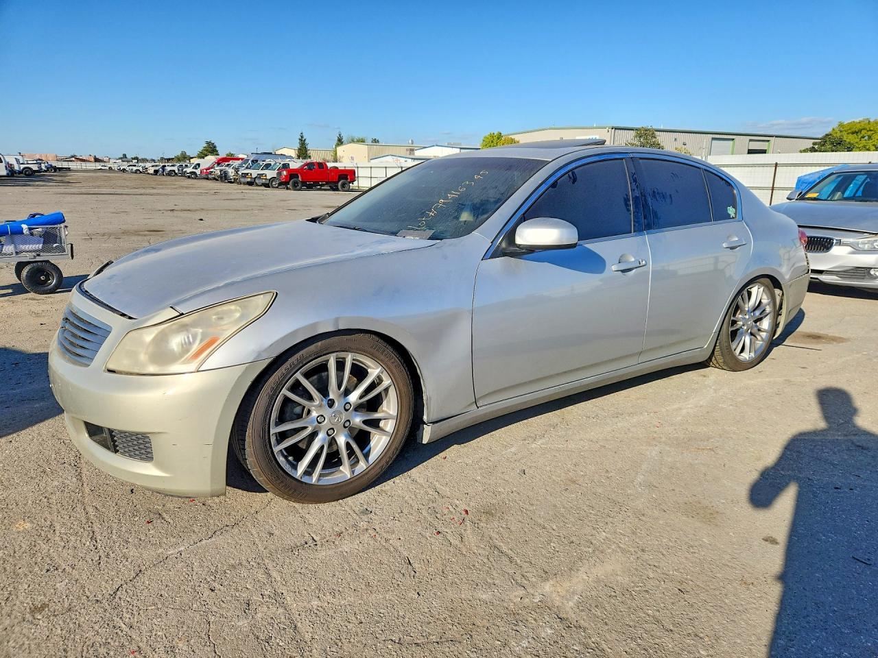 2008 Infiniti G35 Journey, VIN JNKBV61E18M213632 — Missing or altered VIN
