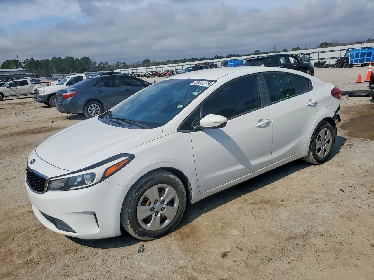 2017 Kia Forte LX, VIN 3KPFK4A74HE117882 — Rear end