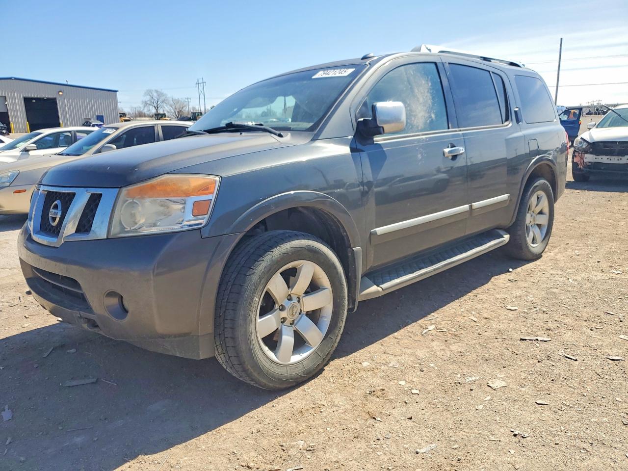 2011 Nissan Armada SV, VIN 5N1BA0ND8BN622641 — Rear end