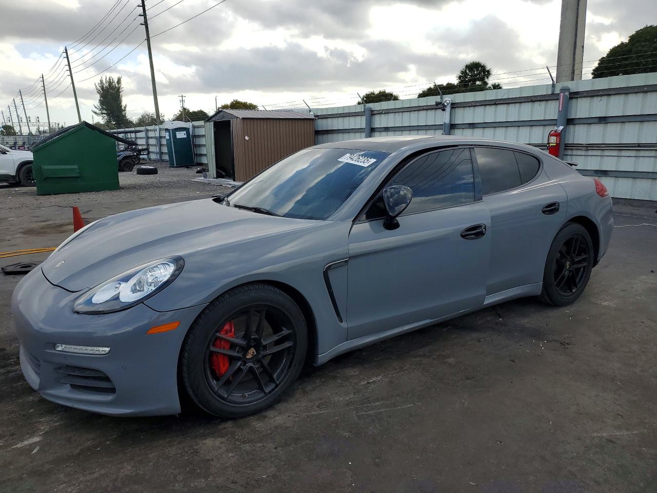 2014 Porsche Panamera, VIN WP0AA2A76EL010496 — Water / flood