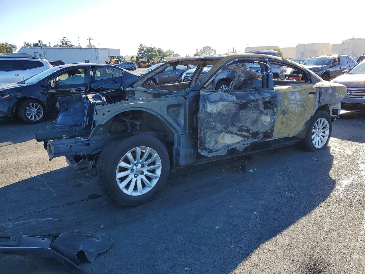 2017 Dodge Charger SRT Hellcat, VIN 2C3CDXL96HH574814 — Burn