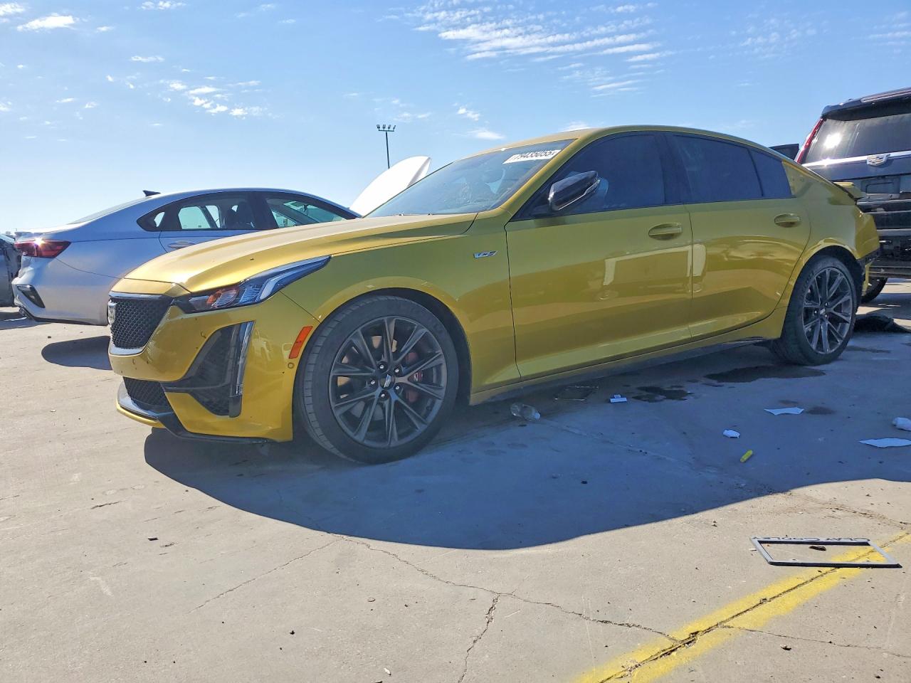 2024 Cadillac CT5-V, VIN 1G6DR5RW0R0101230 — Rear end