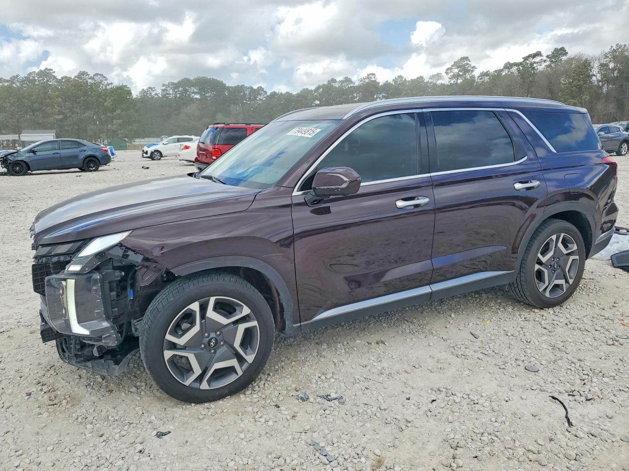 2024 Hyundai Palisade Limited, VIN KM8R54GE2RU670118 — Front end