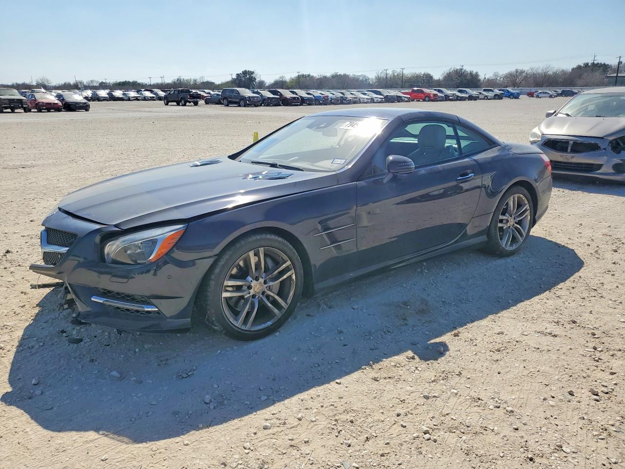2016 Mercedes-Benz SL 550, VIN WDDJK7DAXGF037502 — Front end