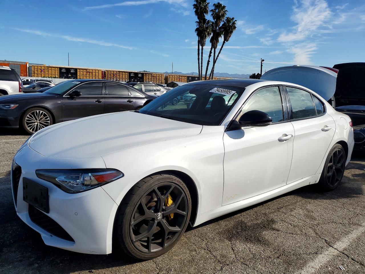 2021 Alfa Romeo Giulia Ti, VIN ZARFAMBN7M7649997 — Вода / потоп