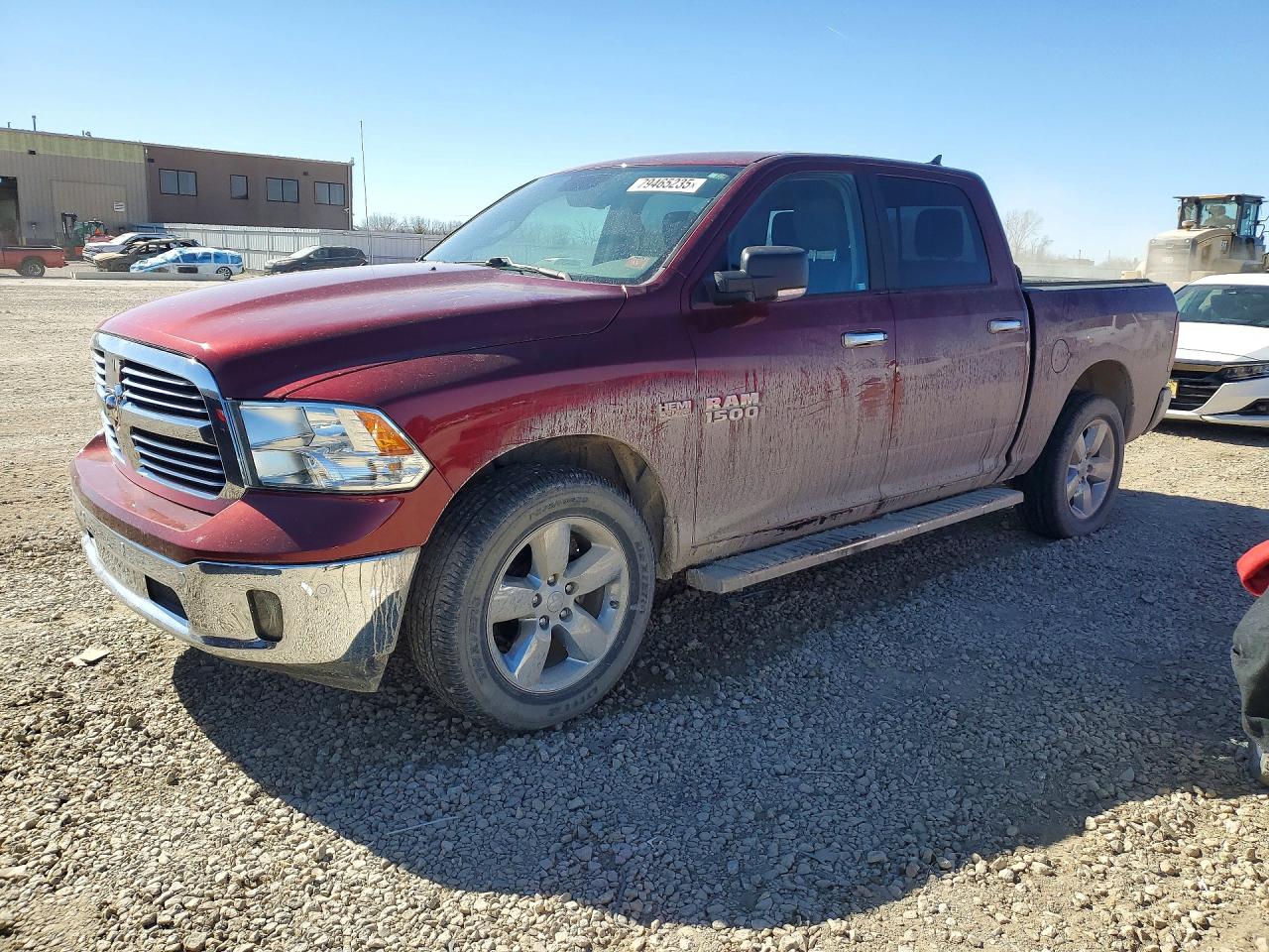 2018 Ram 1500 Big Horn, VIN 1C6RR7LT5JS352208 — Interior fire