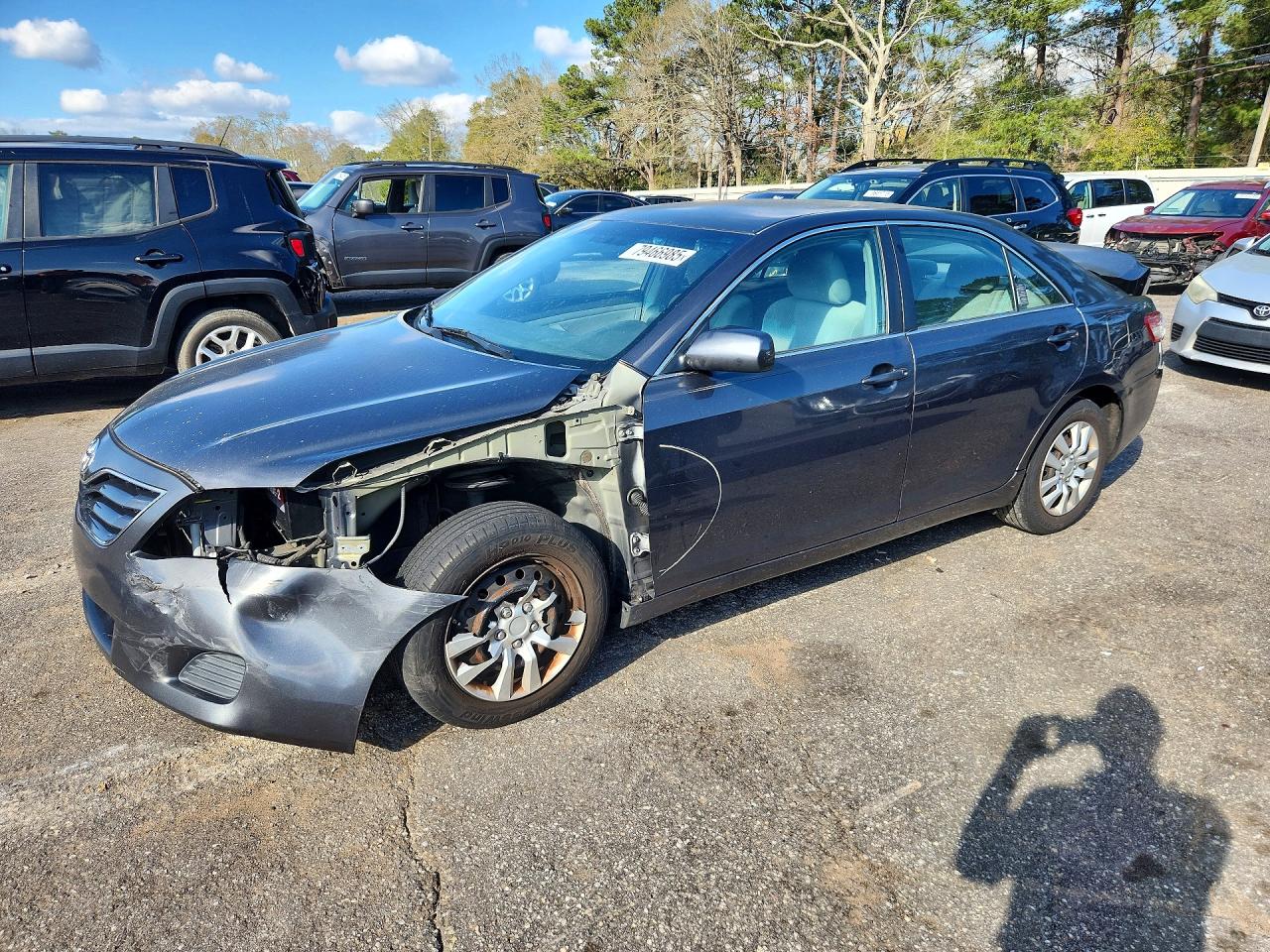 2011 Toyota Camry SE, VIN 4T1BF3EK3BU685556 — Front end
