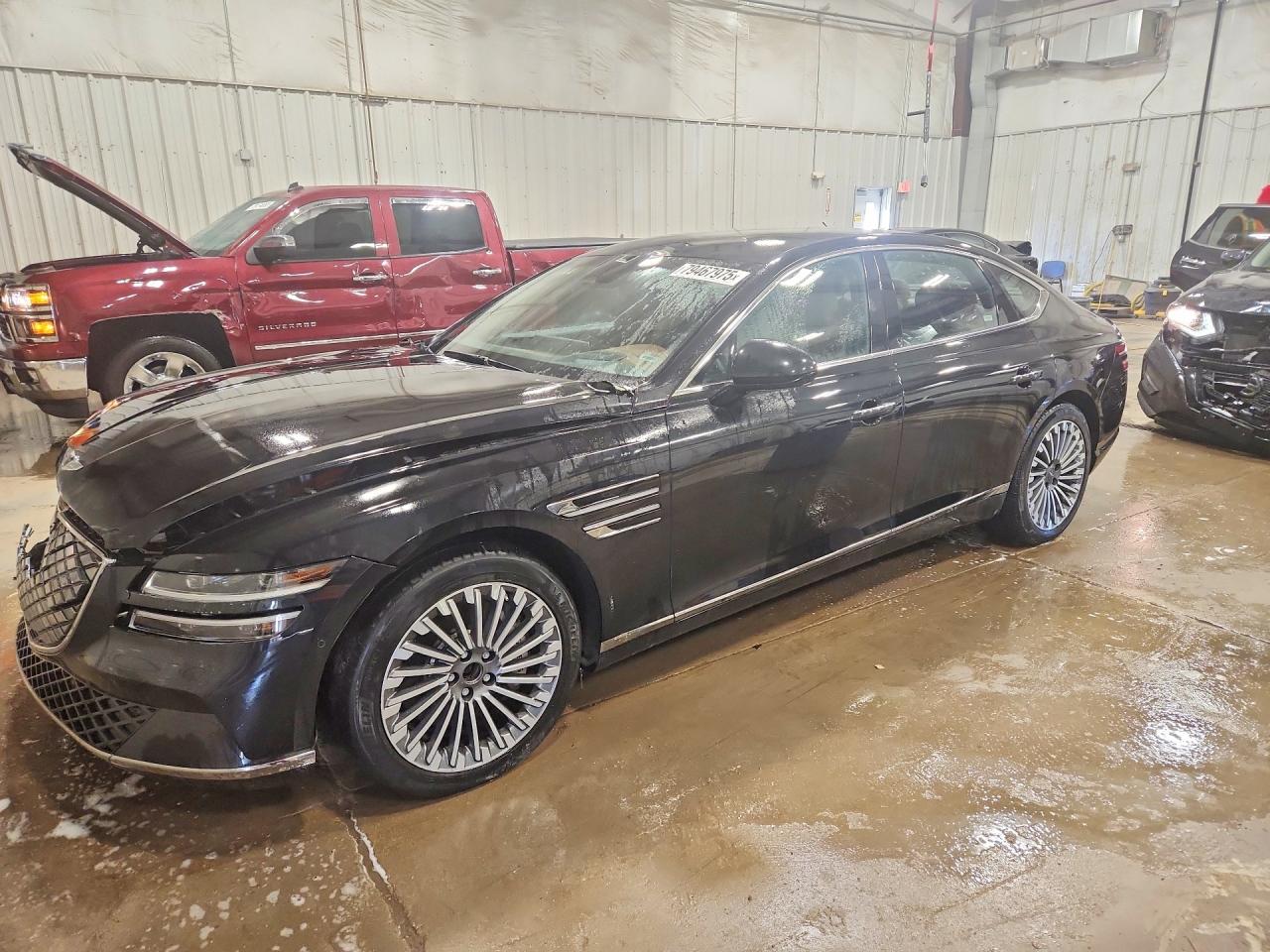 2023 Genesis G80, VIN KMTGE4S10PU007337 — Front end