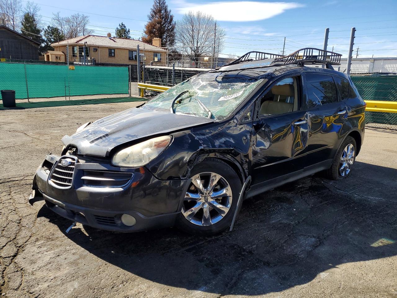 2007 Subaru Tribeca Limited, VIN 4S4WX86D574409785 — Опрокидывание
