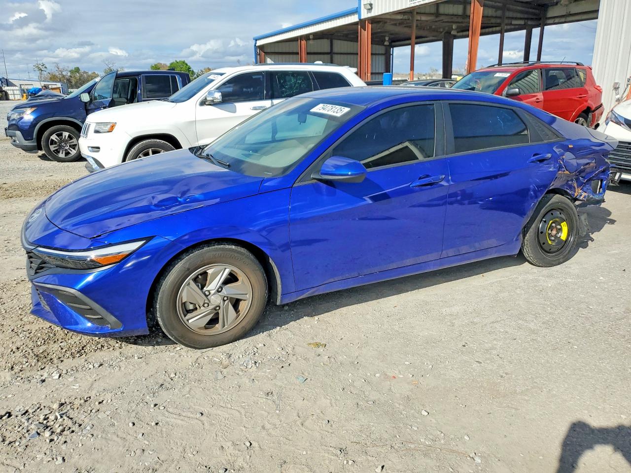 2024 Hyundai Elantra SE, VIN KMHLL4DG6RU651167 — Rear end