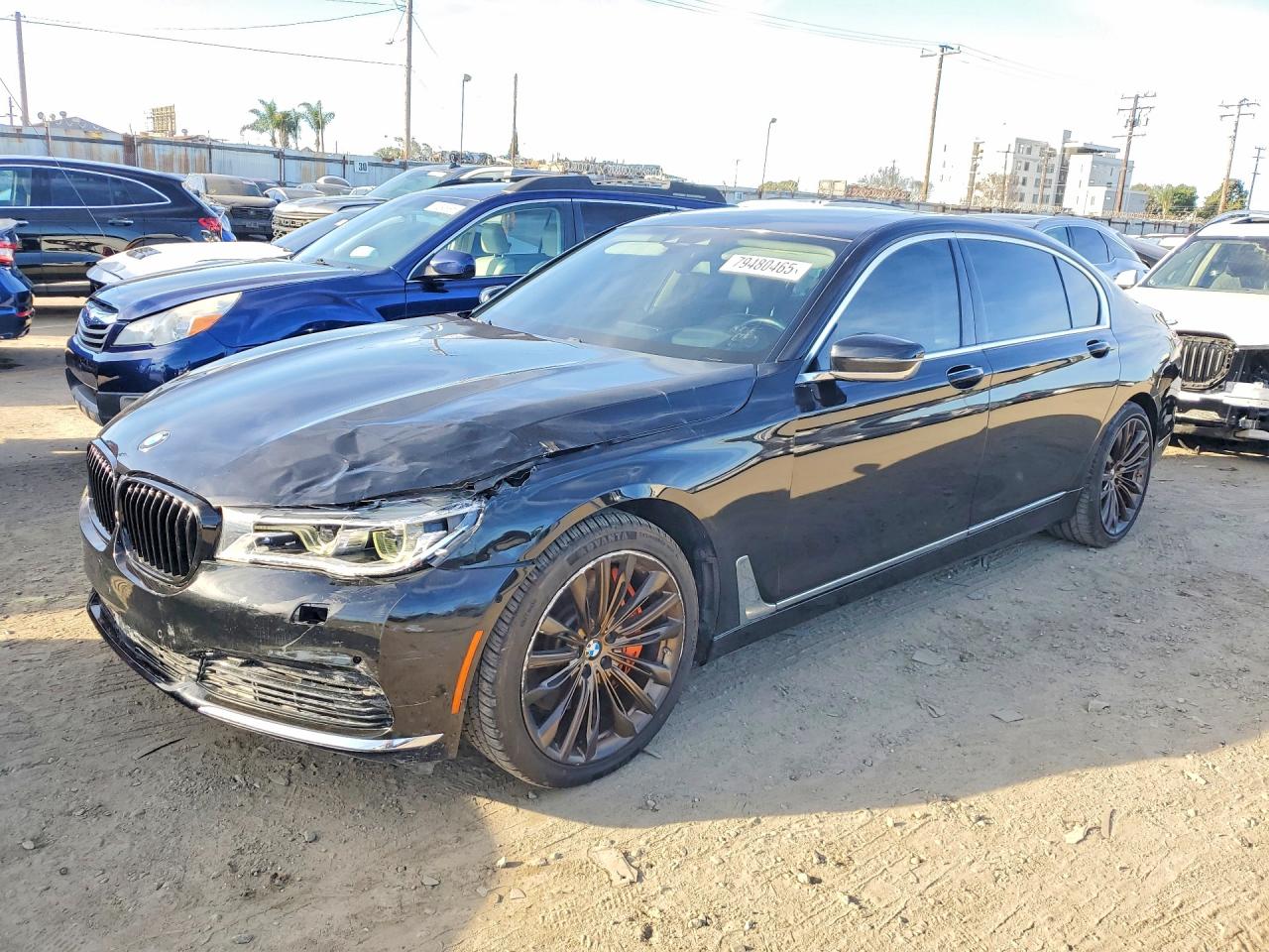 2016 BMW 7 Series 750i, VIN WBA7F0C59GGM20875 — Auction photo