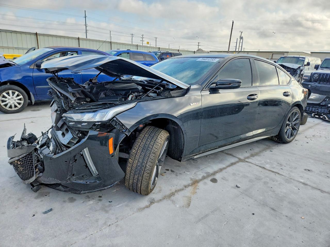 2024 Cadillac CT5-V, VIN 1G6DR5RW0R0102586 — Front end