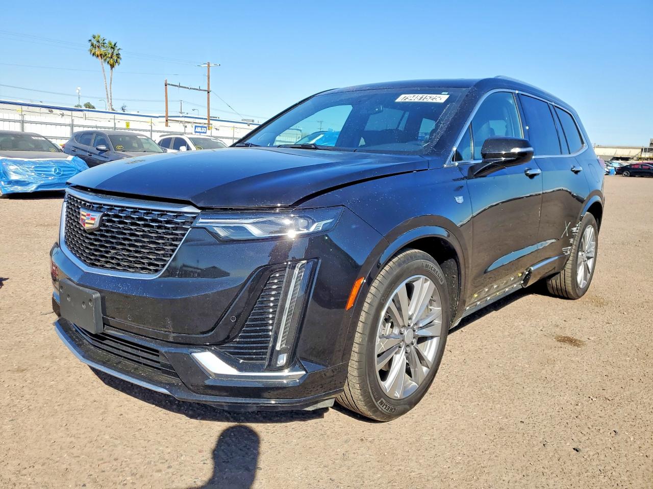 2025 Cadillac XT6 FWD Premium Luxury, VIN 1GYKPCRS4SZ116725 — Rear end