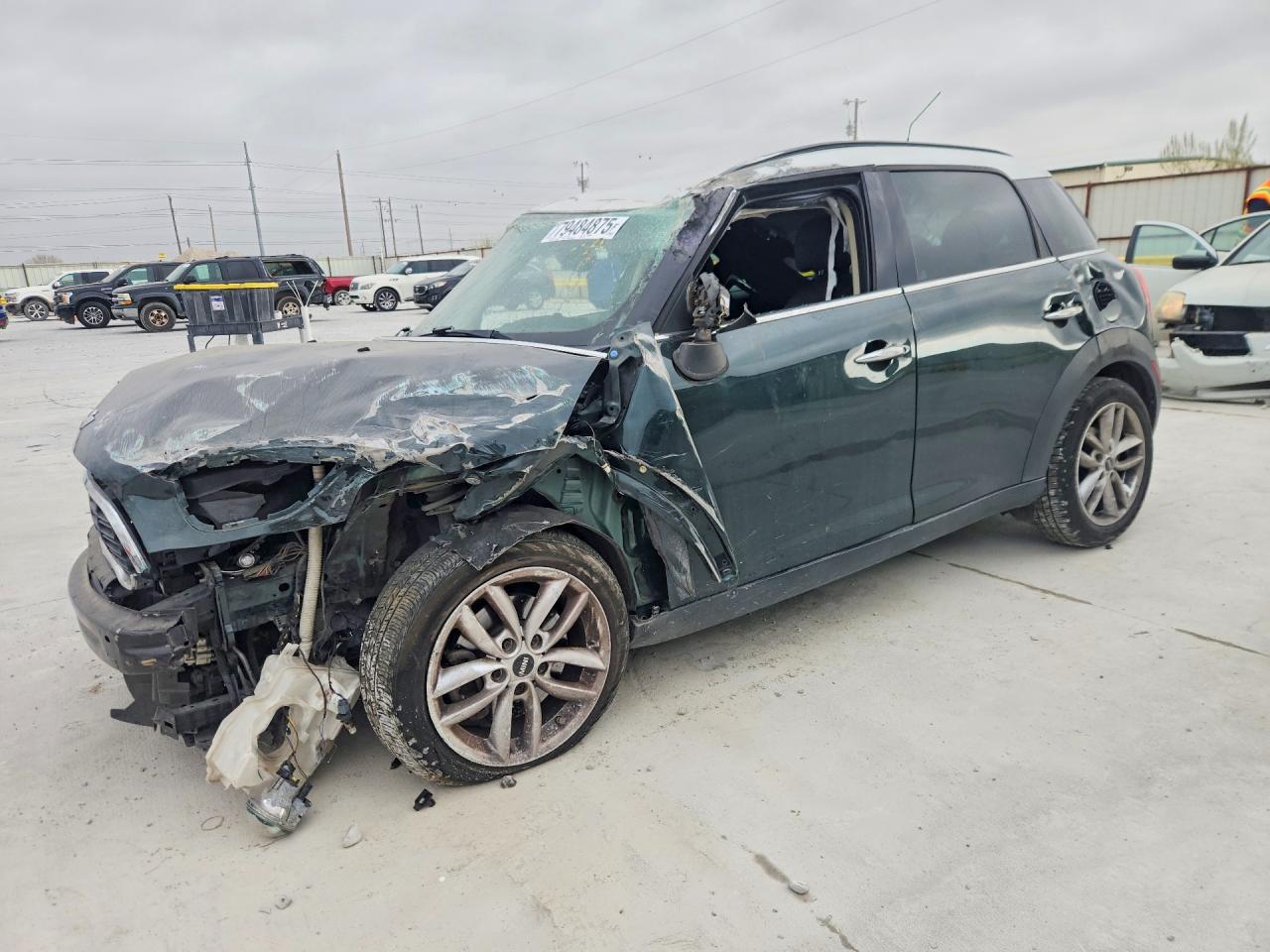 2014 MINI Countryman S, VIN WMWZC3C53EWP27755 — Rollover