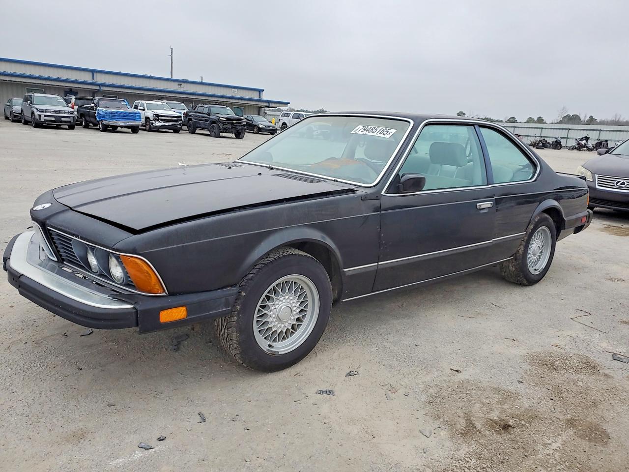 1987 BMW 6 Series 635CSi, VIN WBAEC8401H3265670 — Front end