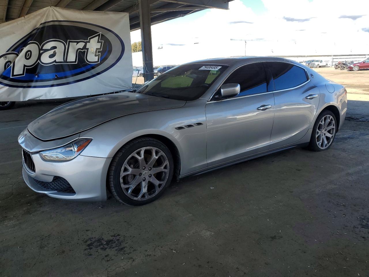 2014 Maserati Ghibli, VIN ZAM57XSA4E1091481 — Vandalism
