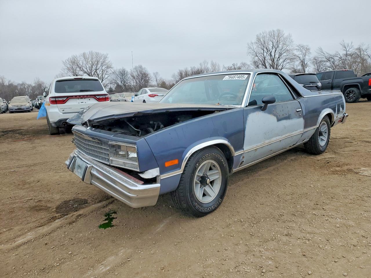 1983 Chevrolet El Camino, VIN 1GCCW80H2DR195164 — Front end