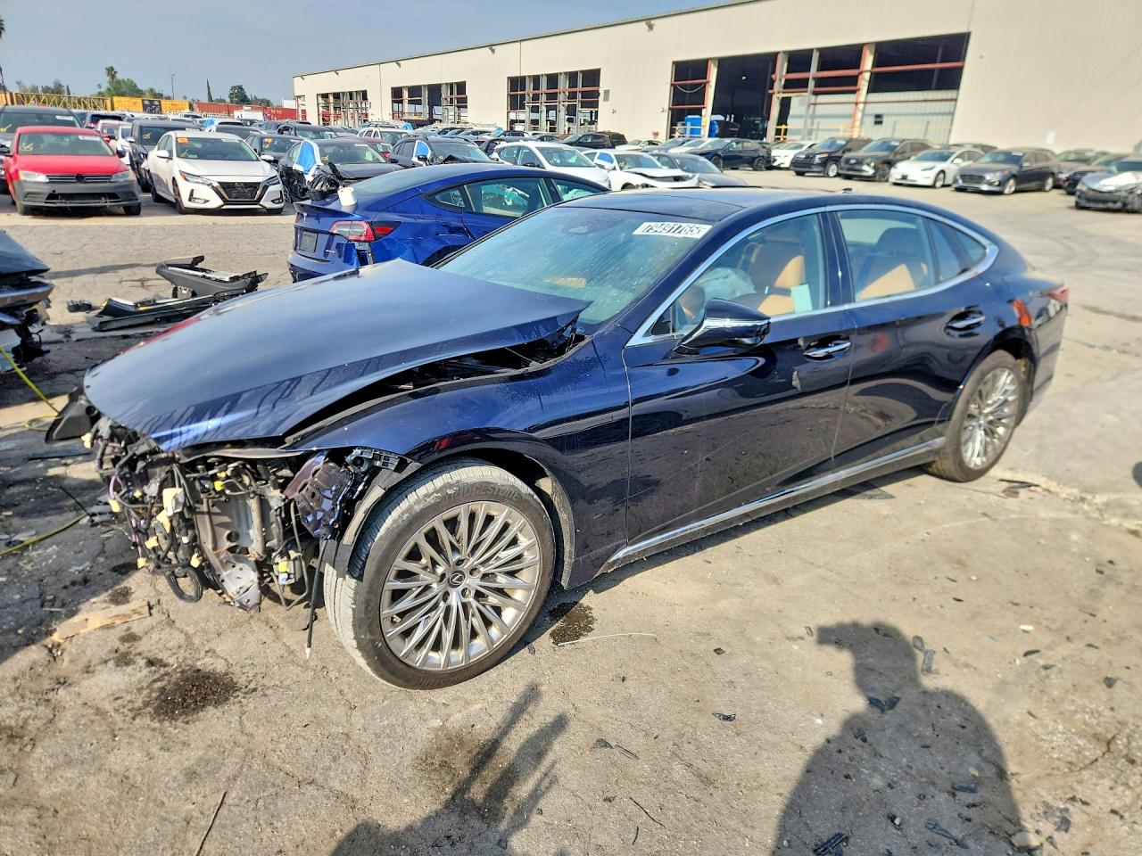 2024 Lexus LS 500, VIN JTHD51FF4R5020724 — Перед