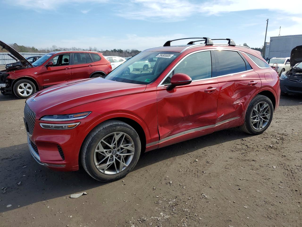2023 Genesis GV70 2.5T, VIN KMUMADTB8PU135309 — Side