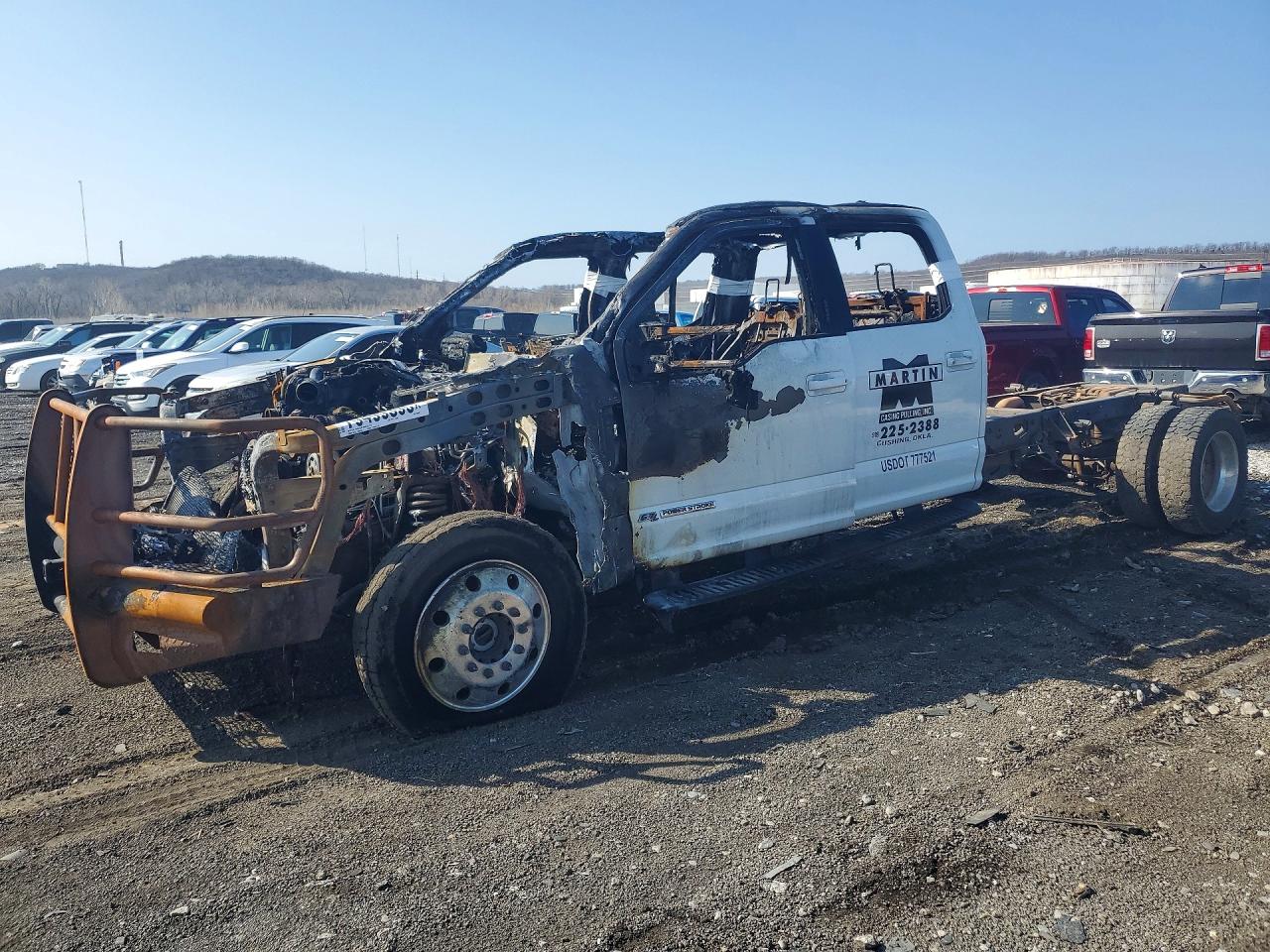 2019 Ford F-450 XLT, VIN 1FD0W4HT9KEC23028 — Burn