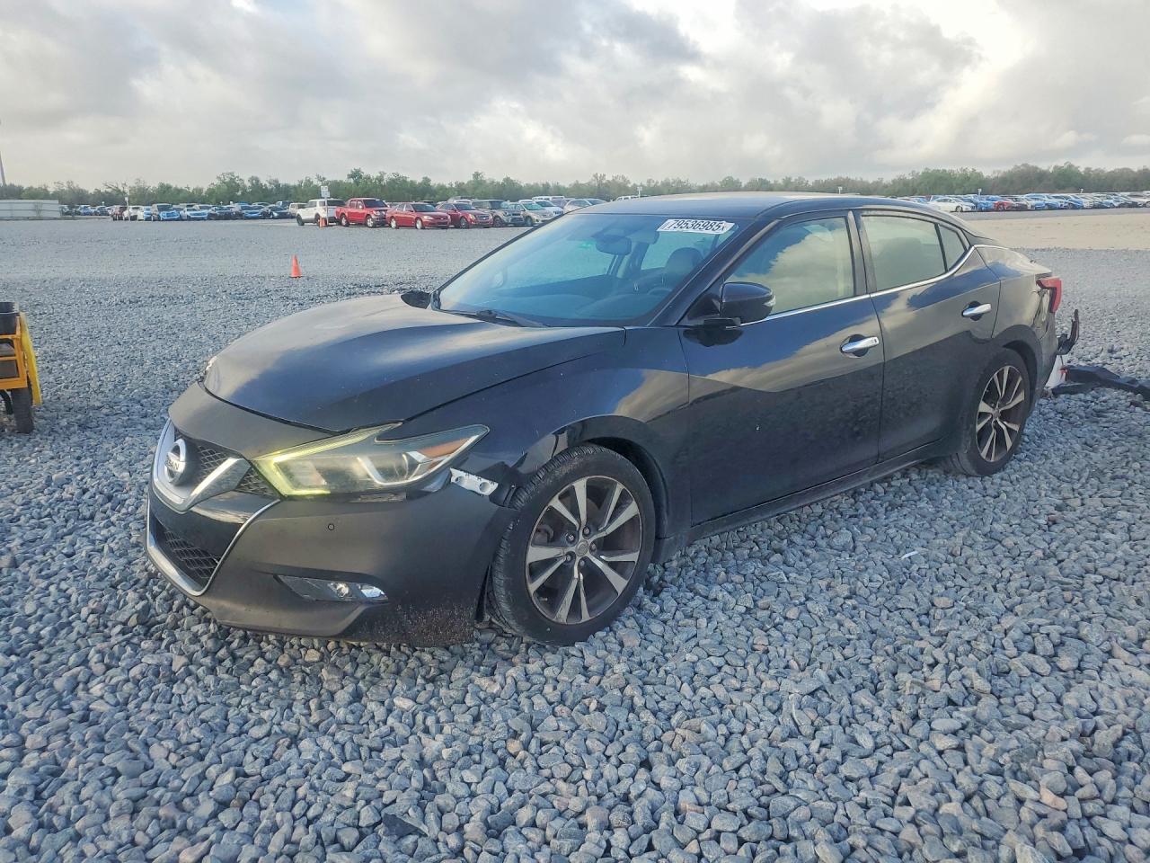 2018 Nissan Maxima SV, VIN 1N4AA6AP8JC397351 — Перед