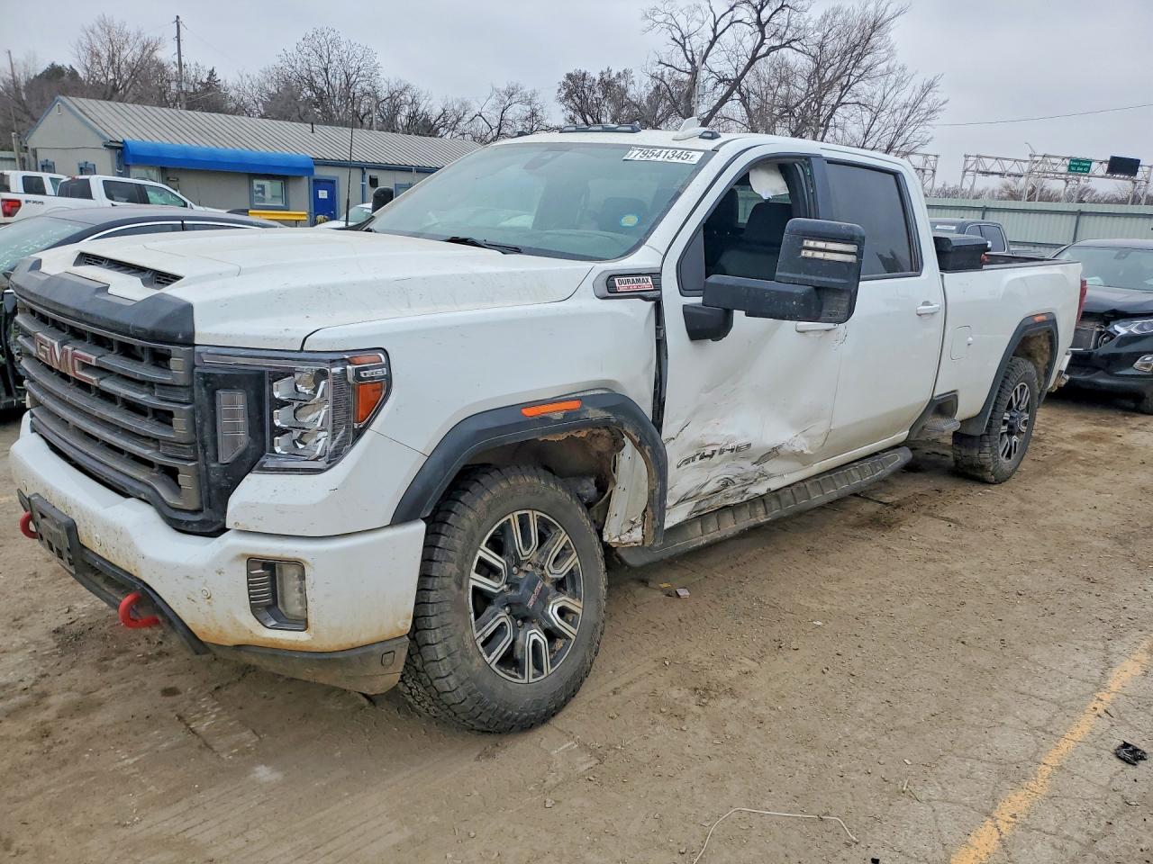 2023 GMC Sierra 3500HD AT4, VIN 1GT49VEY3PF212434 — Side