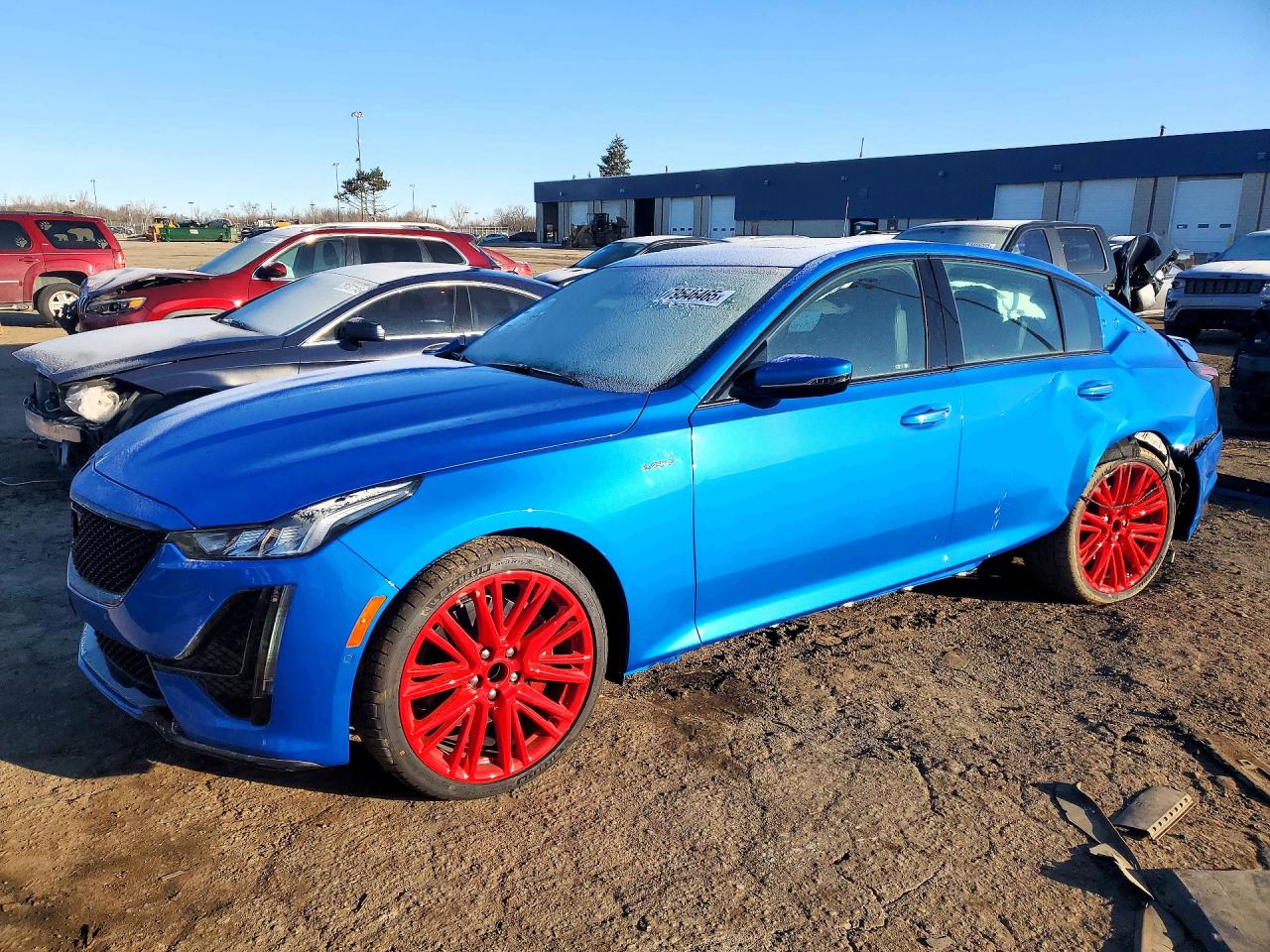2024 Cadillac CT5-V, VIN 1G6DR5RW8R0132211 — Front end