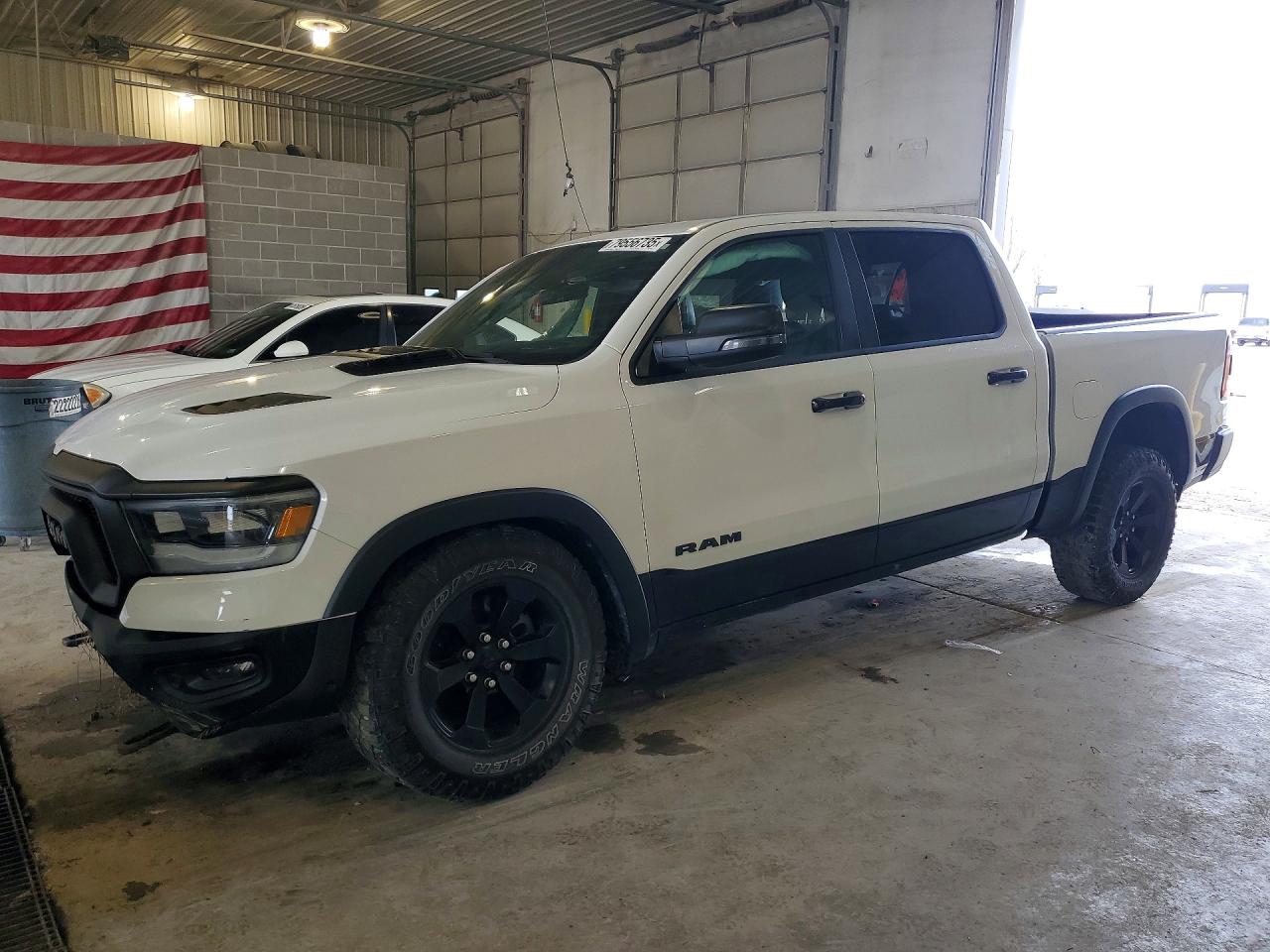 2023 Ram 1500 Rebel, VIN 1C6SRFLT9PN578352 — Rollover