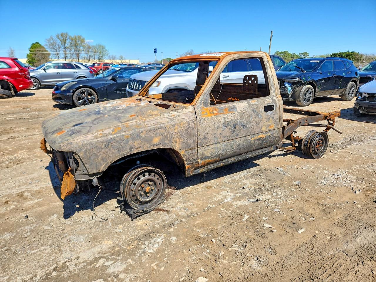 1994 Toyota Pickup, VIN 4TARN81A4RZ283148 — Burn