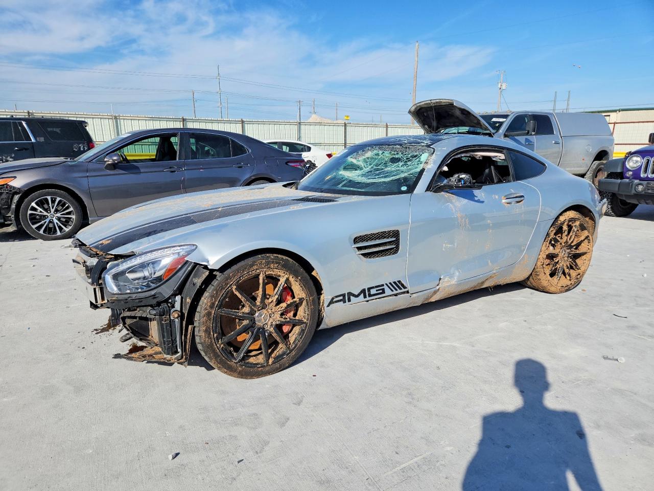 2016 Mercedes-Benz AMG GT S, VIN WDDYJAJA3GA000646 — Rear end