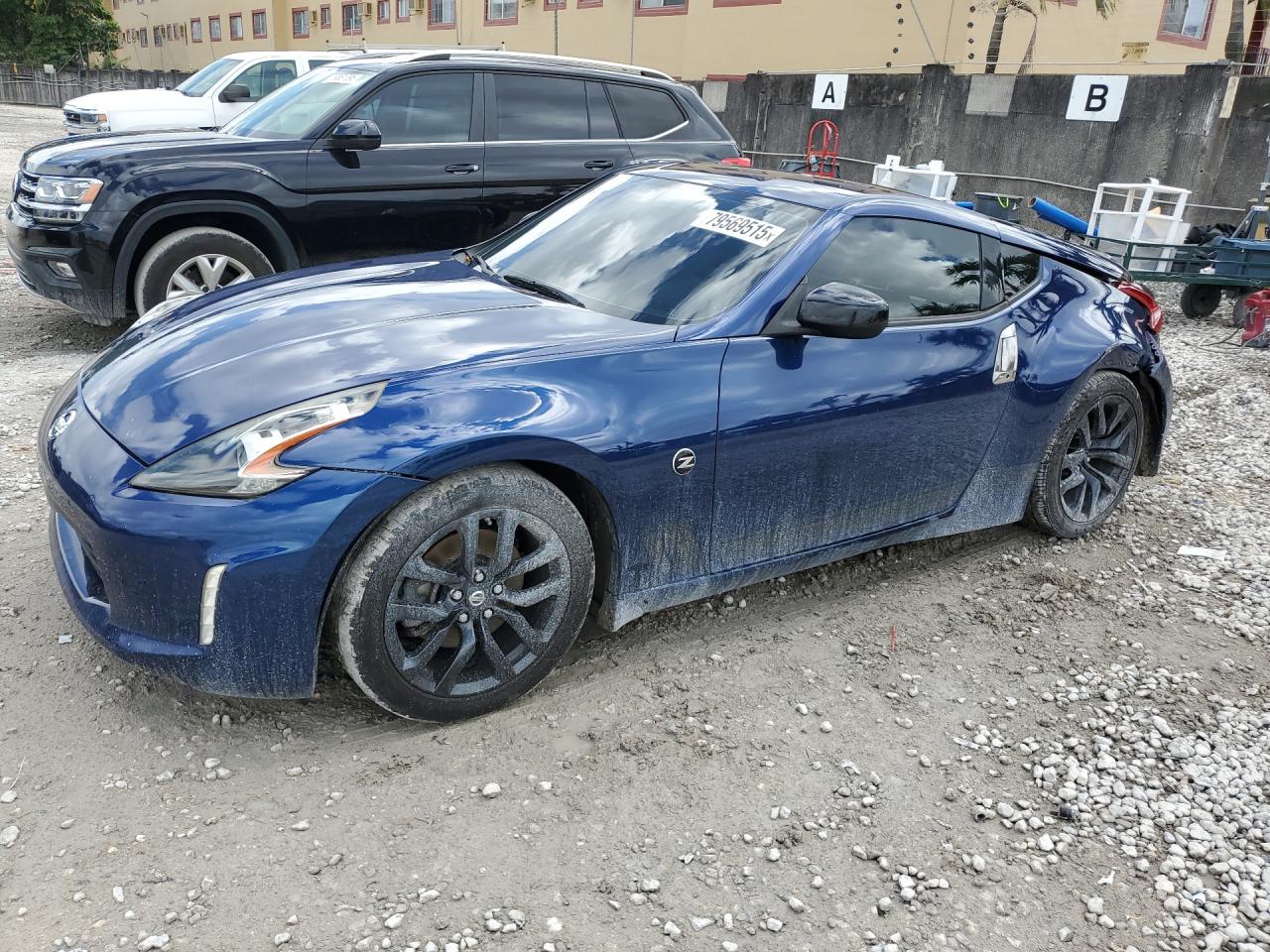 2019 Nissan 370Z Sport Touring, VIN JN1AZ4EH1KM421689 — Rear end