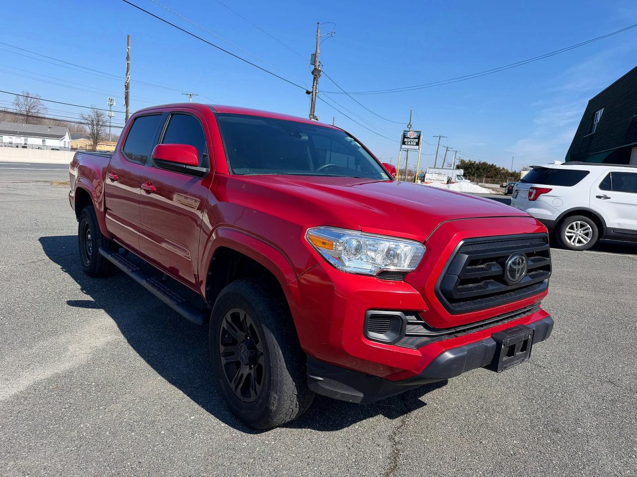 2021 Toyota Tacoma SR, VIN 3TYAX5GN0MT033327 — Minor dents and scratches