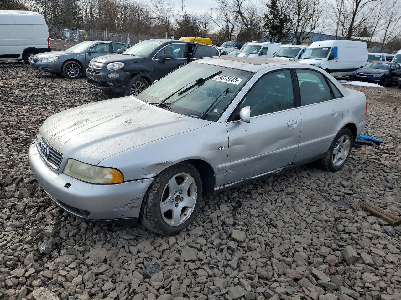 2001 Audi A4, VIN WAUDH68D21A077689 — Side