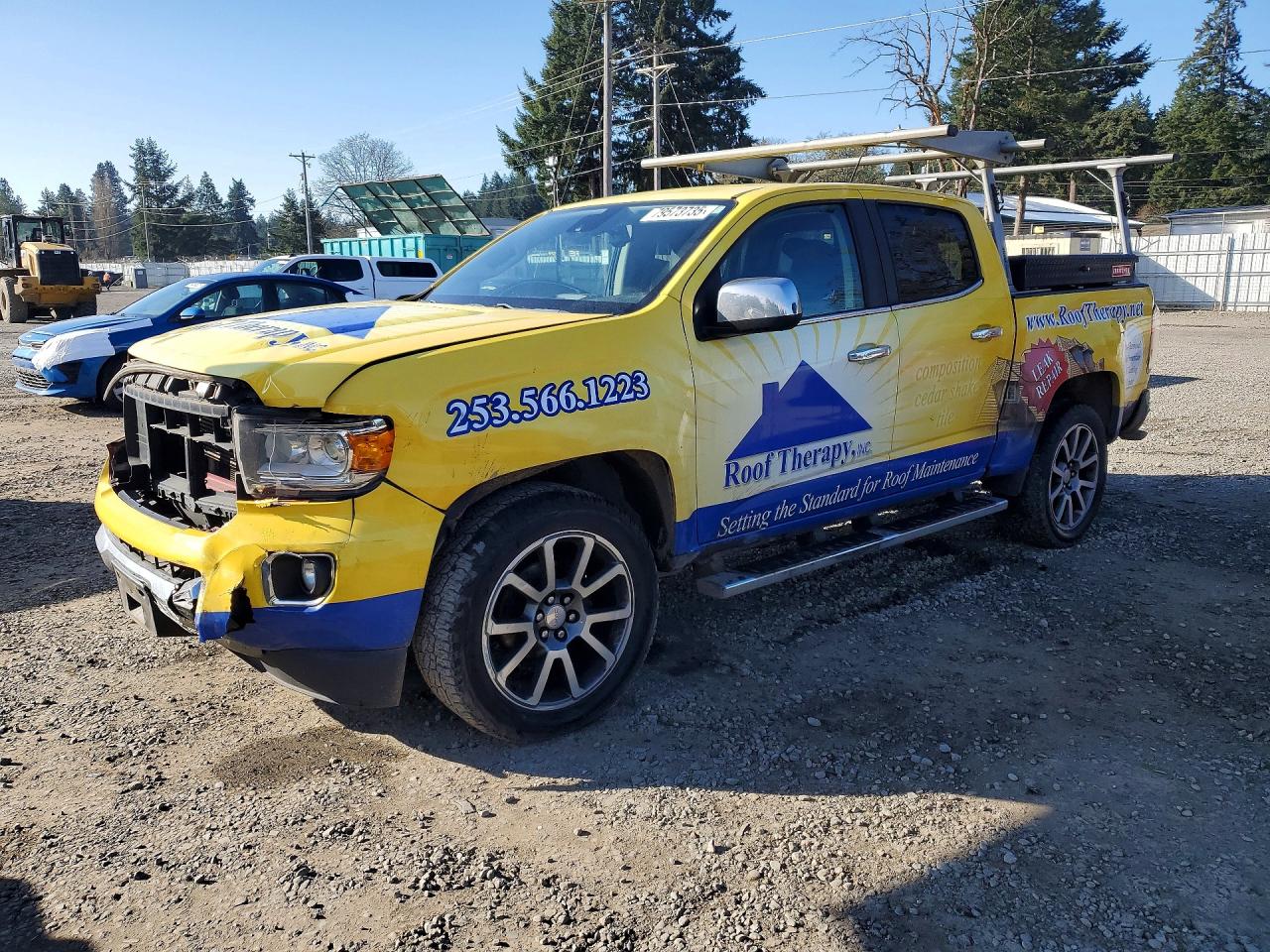 2018 GMC Canyon 4WD Denali, VIN 1GTP6EE15J1246548 — Front end