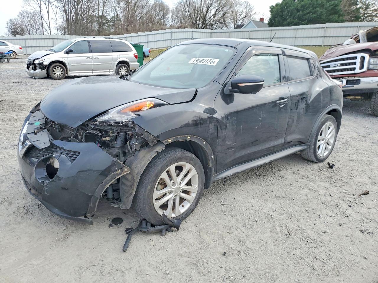 2015 Nissan Juke SL, VIN JN8AF5MR8FT503781 — Front end